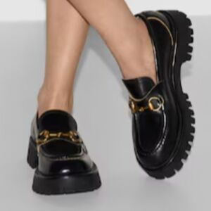 BRAM NEW TOP MODA WOMEN'S LUG SOLE LOAFER WITH HORSEBIT